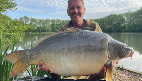 A carp from MDP Lake, May 2025