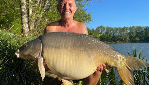 A carp from MDP Lake, May 2025