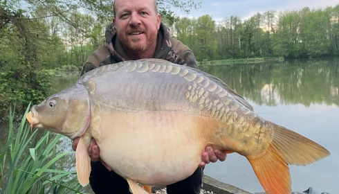 A carp from MDP Lake, May 2025