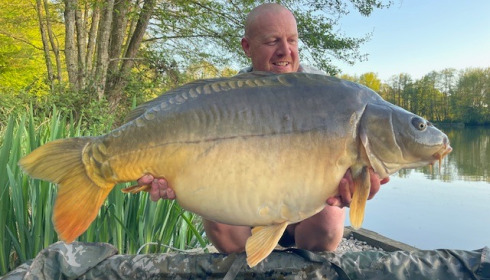 A carp from MDP Lake, Apr 2025