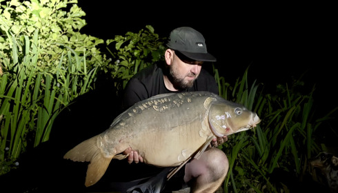 A 32 lb carp from Carp House, Aug 2026