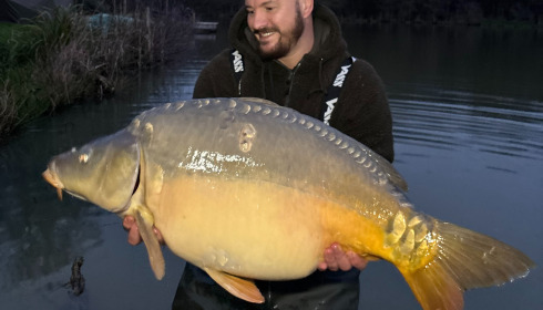 A 48 lb carp from Carp House, 48lb Mirror, Mar 2026