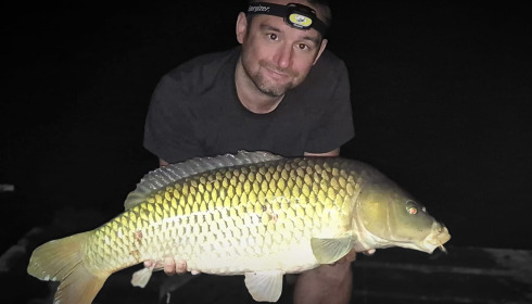 A 24 lb 2 oz carp from Carp House, Aug 2026