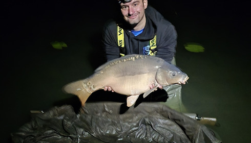 A 23 lb 6 oz carp from Carp House, Aug 2026