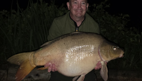 A 31 lb carp from Carp House, Jul 2026