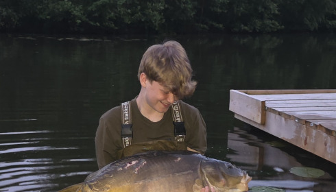 A 33 lb 12 oz carp from Carp House, May 2026
