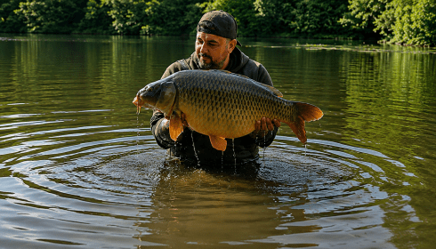 A 38 lb 12 oz carp from Carp House, 38lb Common, Jun 2026