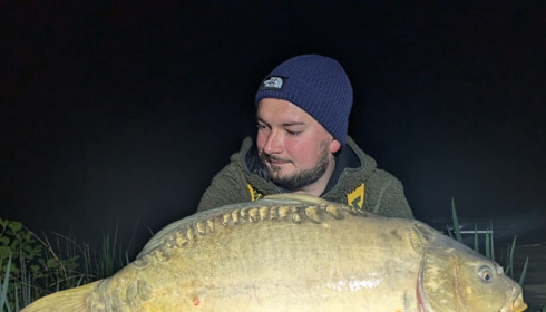 A 23 lb 13 oz carp from Carp House, Mirror Carp, Apr 2026