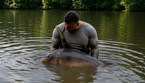 A 51 lb 8 oz carp from Carp House, 51.8lb Mirror, Jun 2026