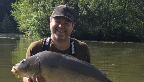A 40 lb 6 oz carp from Carp House, May 2026