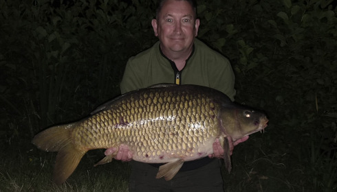 A 33 lb carp from Carp House, Jul 2026