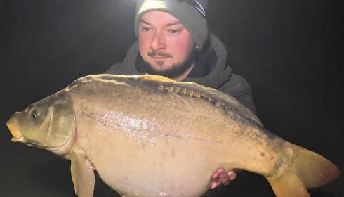 A 26 lb 14 oz carp from Carp House, Mirror Carp, Apr 2026