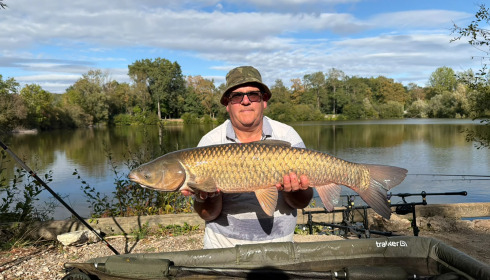 A 21 lb 5 oz grass carp from Duquesne, Sep 2026