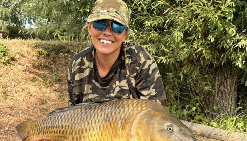 A 34 lb carp from Duquesne, Common 34lb, Jul 2026