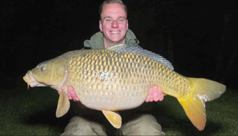 A carp from Zentelles, Dec 2025