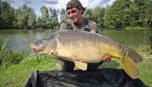 A carp from Zentelles, Dec 2025