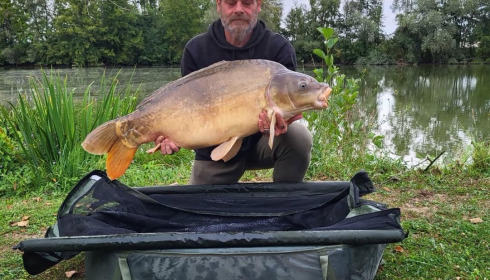 A carp from Zentelles, Dec 2025