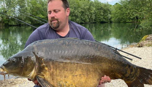 A carp from Zentelles, Dec 2025
