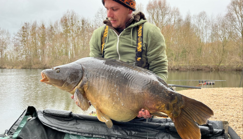 A carp from Zentelles, Dec 2025
