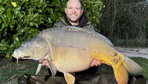 A carp from Zentelles, Dec 2025