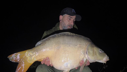 A carp from Zentelles, Dec 2025