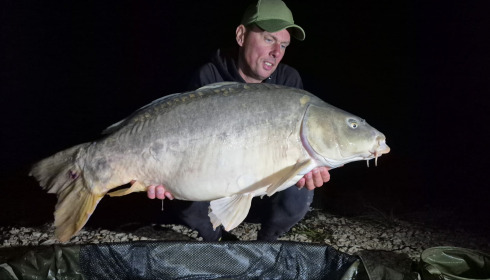 A carp from Zentelles, Dec 2025