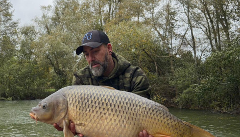 A carp from Zentelles, Dec 2025