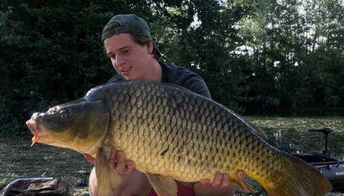 A carp from Zentelles, Dec 2025
