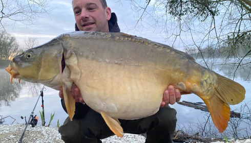 A carp from Le Sauci, Dec 2025