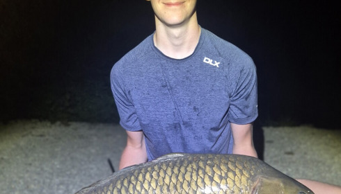 A 41 lb carp from Le Sauci, Common, Aug 2026