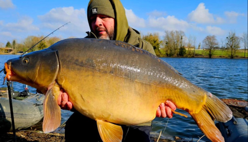 A carp from Le Sauci, Dec 2025