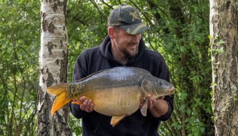 A carp from Plump Lake, Sep 2026