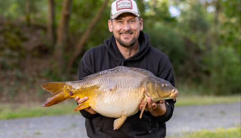 A carp from Plump Lake, Sep 2026