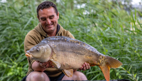 A carp from Plump Lake, Sep 2026