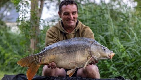 A carp from Plump Lake, Sep 2026