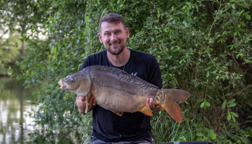A carp from Plump Lake, Sep 2026