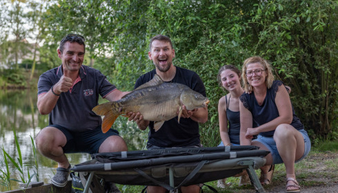 A carp from Plump Lake, Sep 2026