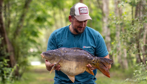 A carp from Plump Lake, Sep 2026
