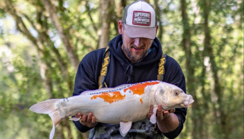 A carp from Plump Lake, Sep 2026