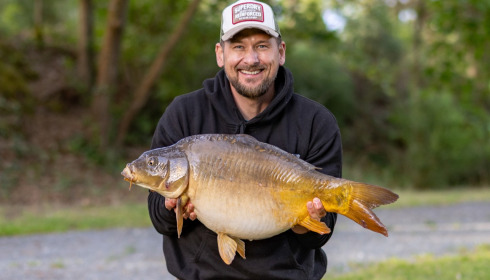 A carp from Plump Lake, Sep 2026
