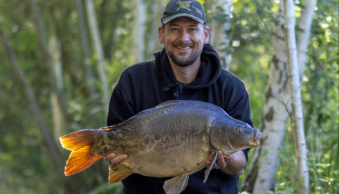 A carp from Plump Lake, Sep 2026