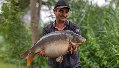 A carp from Plump Lake, Sep 2026