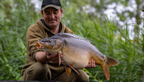 A carp from Plump Lake, Sep 2026
