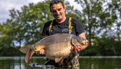 A carp from Plump Lake, Sep 2026