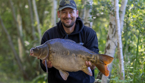 A carp from Plump Lake, Sep 2026