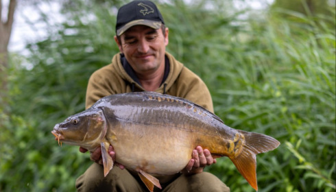 A carp from Plump Lake, Sep 2026