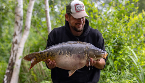 A carp from Plump Lake, Sep 2026