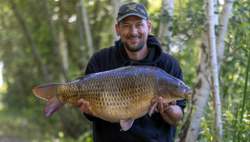 A carp from Plump Lake, Sep 2026