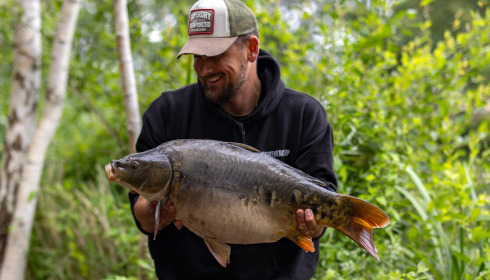 A carp from Plump Lake, Sep 2026