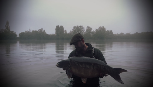 A 37 lb 4 oz carp from Laroussi, 37lb Linear, Oct 2026